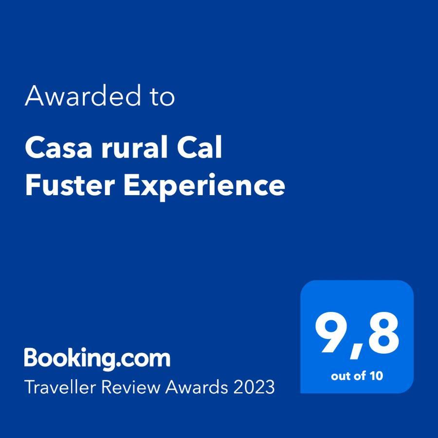 Casa Rural Cal Fuster Experience Terrades Екстериор снимка